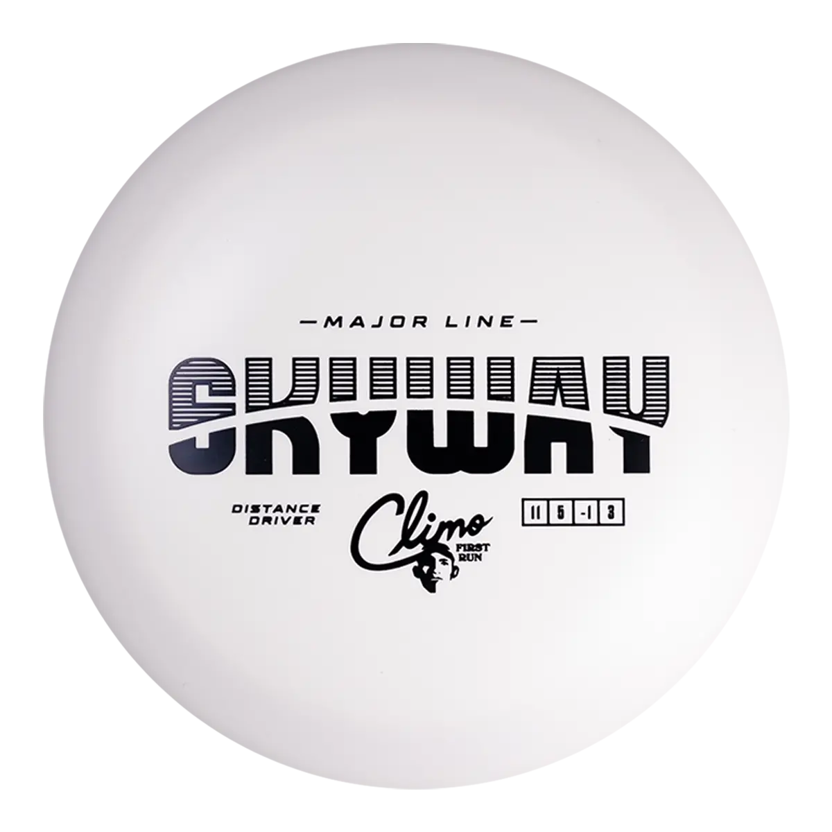 Climo Disc Golf First Run Major Line Skyway 1