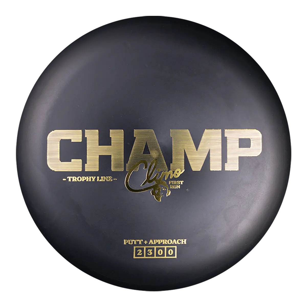 Climo Disc Golf First Run Trophy Line Champ 1