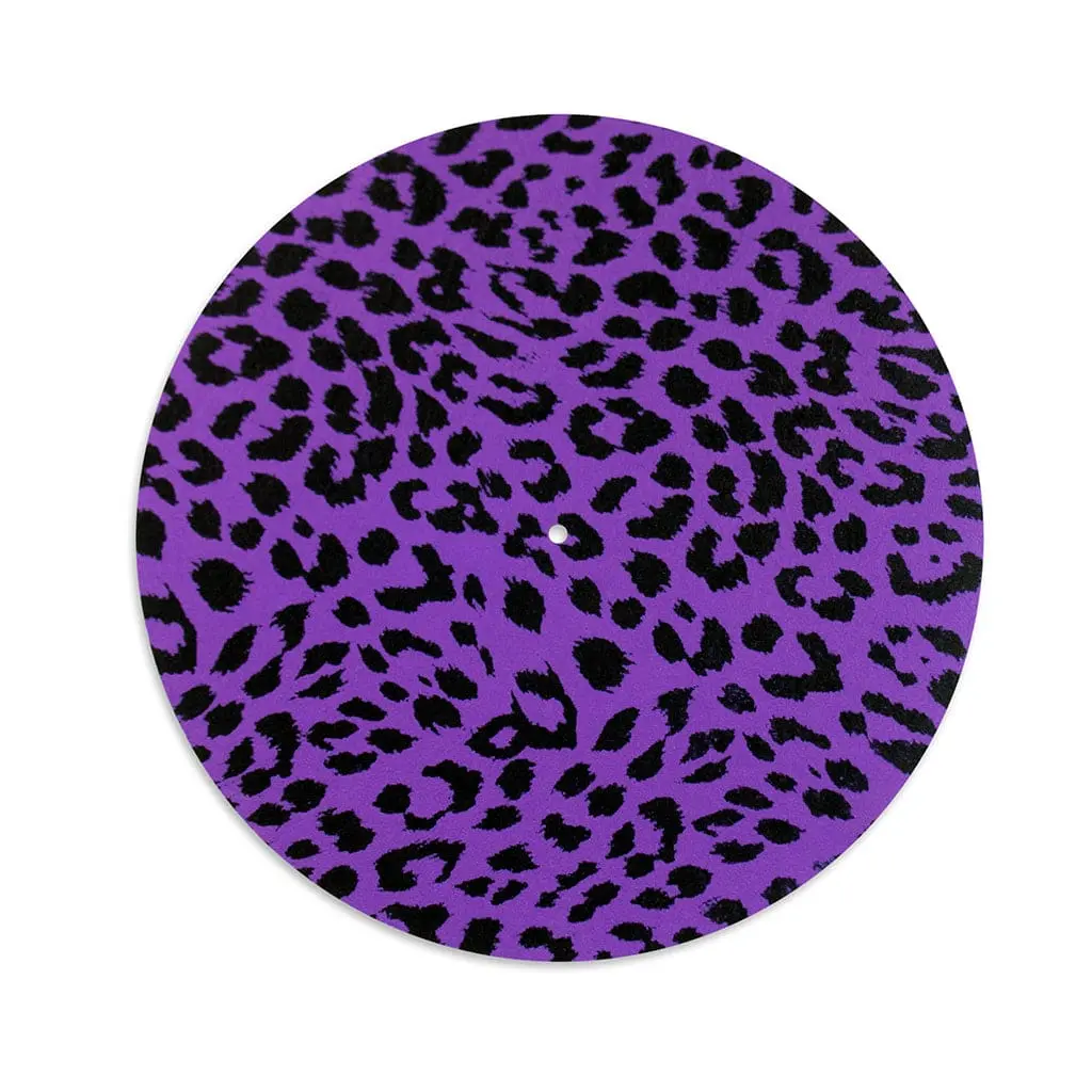 Purple Leopard / Mega Records Slip Mat 1