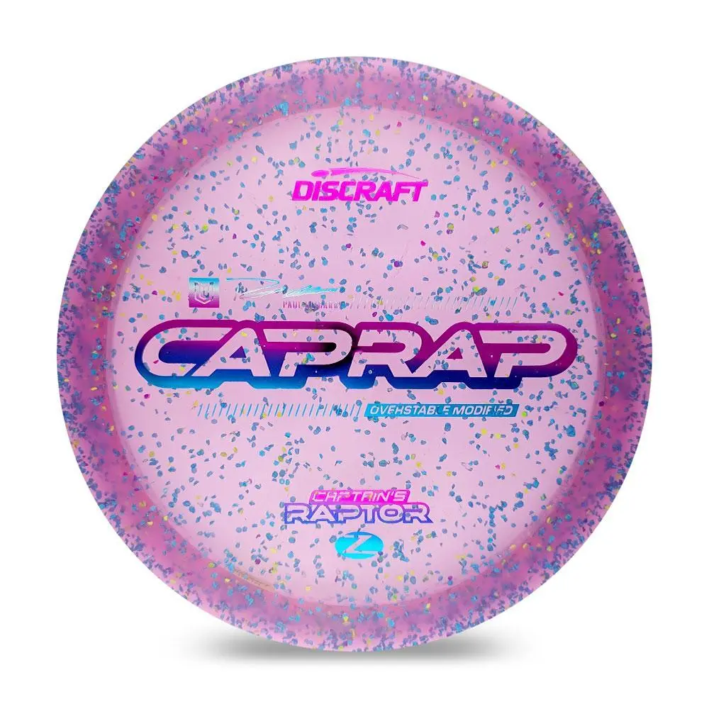 2026 Captain's Raptor - Discraft - Z Confetti 1