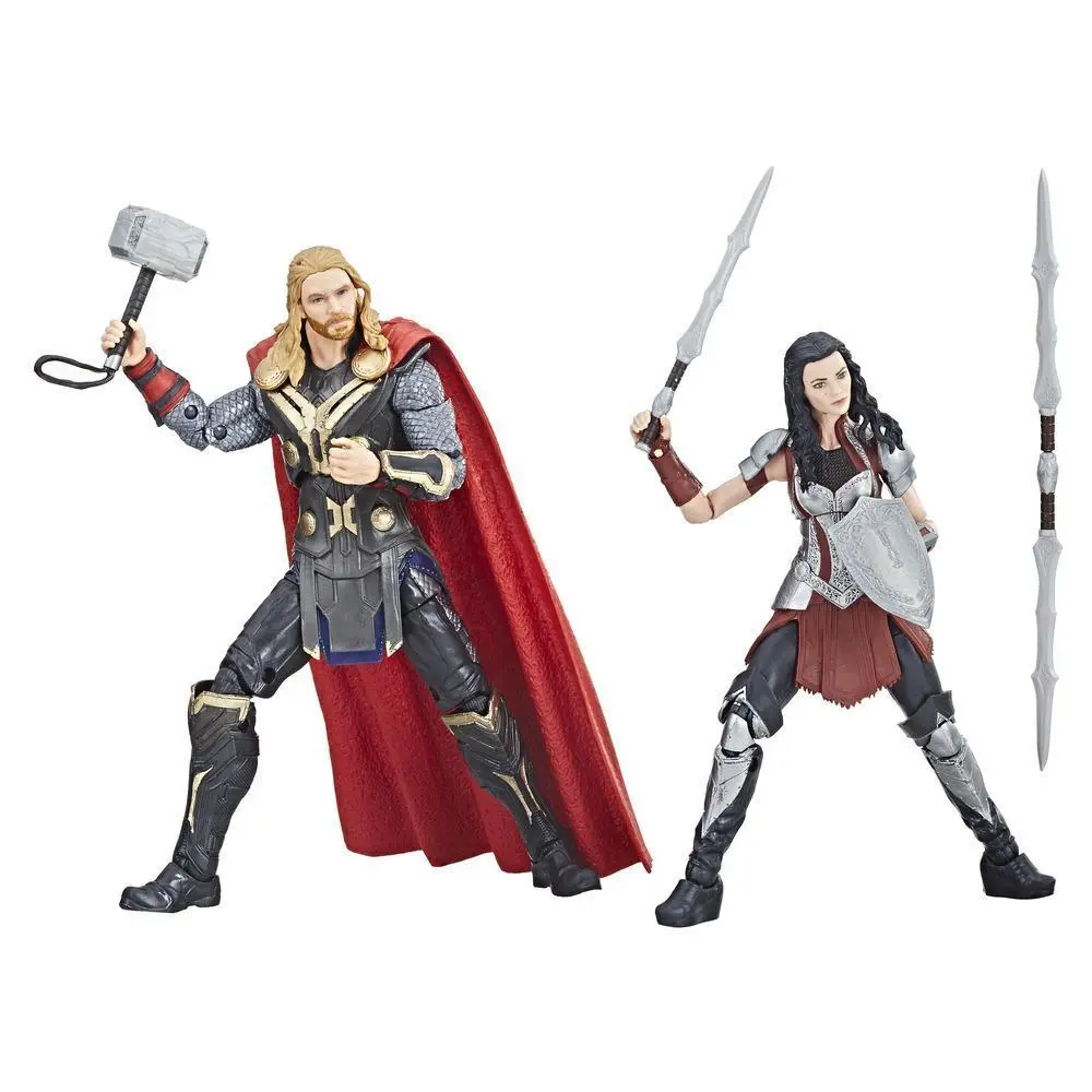 Marvel Studios: The First Ten Years Thor: The Dark World Thor And Sif Figures 1