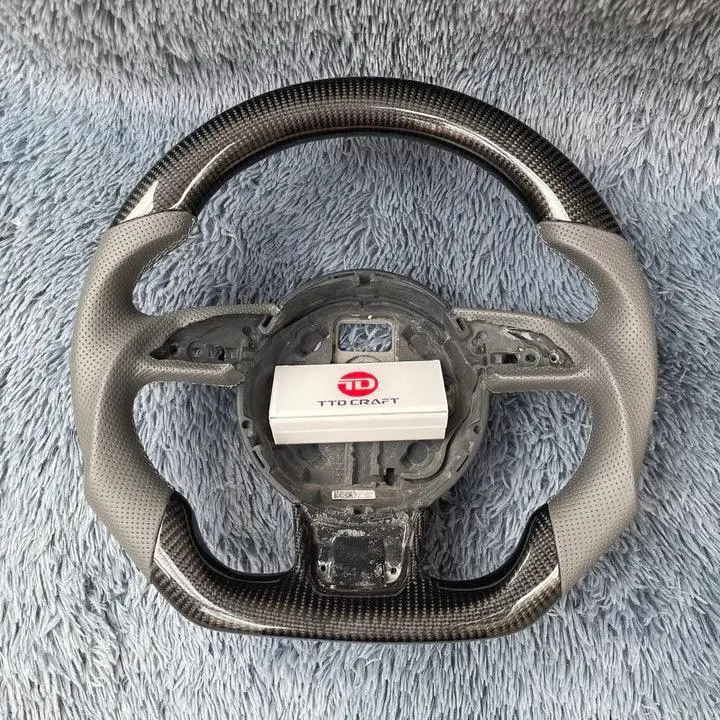 Ttd Craft Audi A3 A4 A5 A6 A7 A8 S3 S4 S5 S6 S7 S8 Rs3 Rs4 Rs5 Rs6 Sq5 Carbon Fiber Steering Wheel 1
