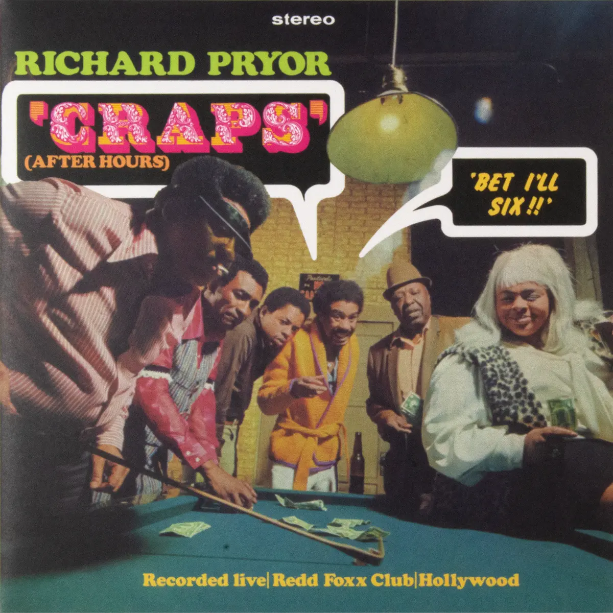 'Craps' (After Hours) Lp By Richard Pryor 1