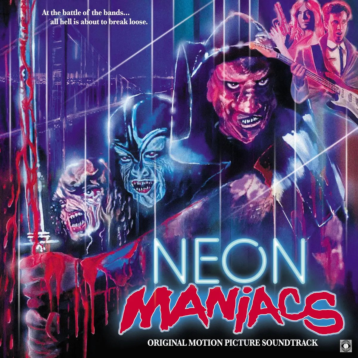Neon Maniacs - Original Motion Picture Soundtrack Lp Mondo Exclusive 1