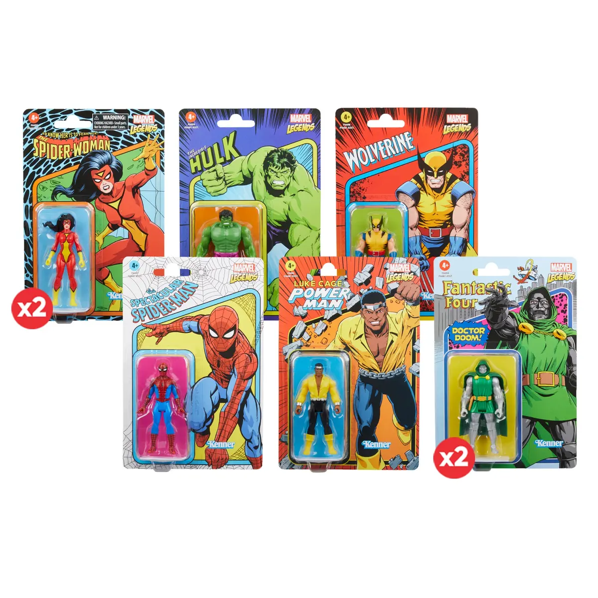 Marvel Legends Retro375 Assortment Collection 1