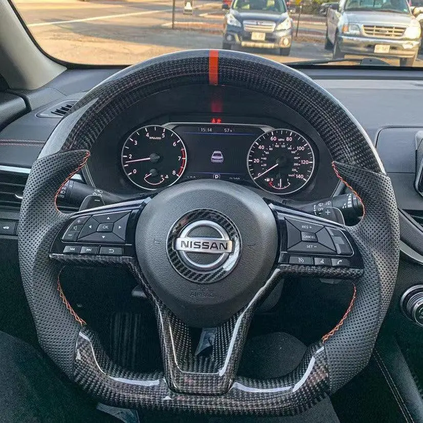 Ttd Craft Nissan 2019-2020 Rogue Carbon Fiber Steering Wheel 1