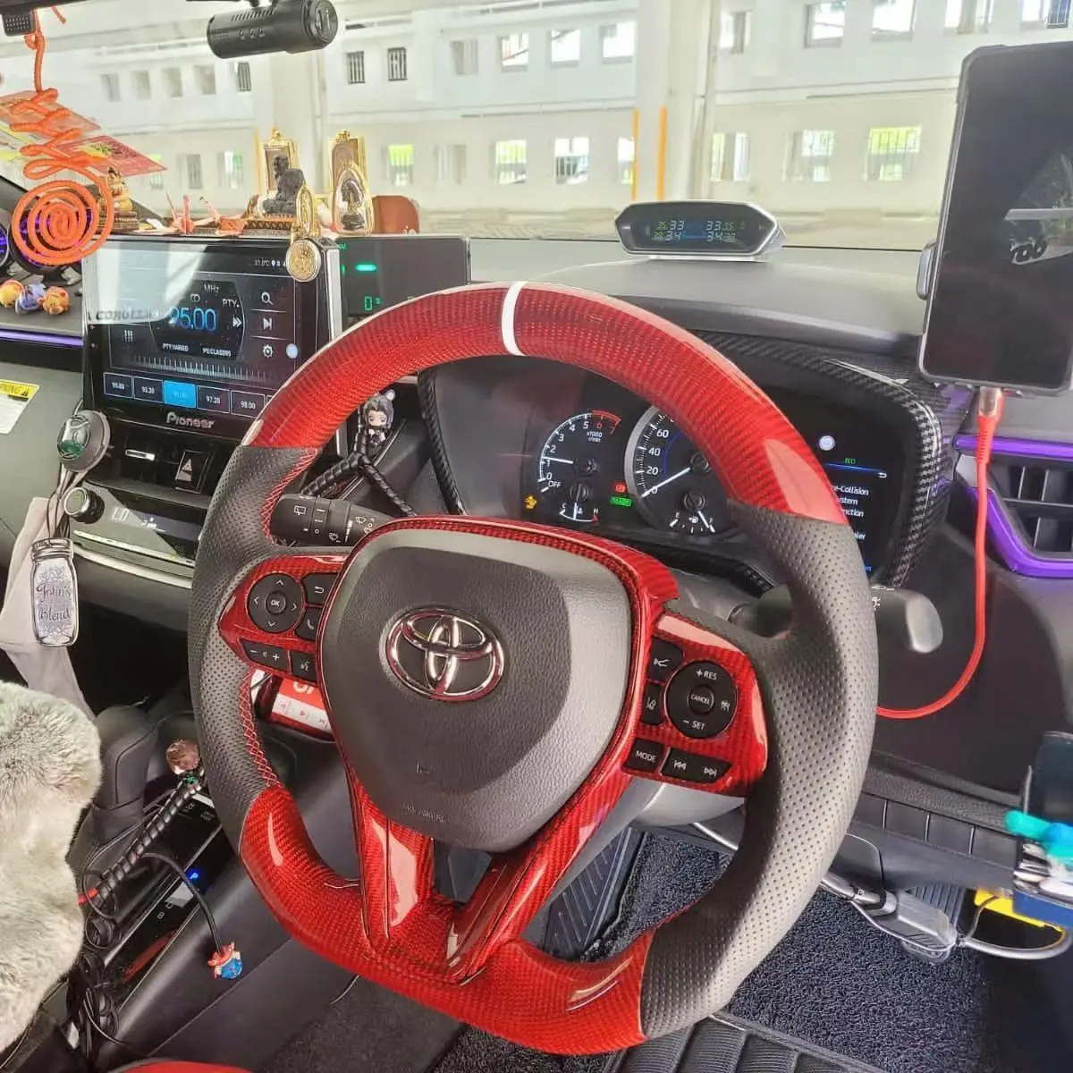 Ttd Craft Toyota 2019-2026 Corolla Hatchback Rav4 Carbon Fiber  Steering Wheel 1