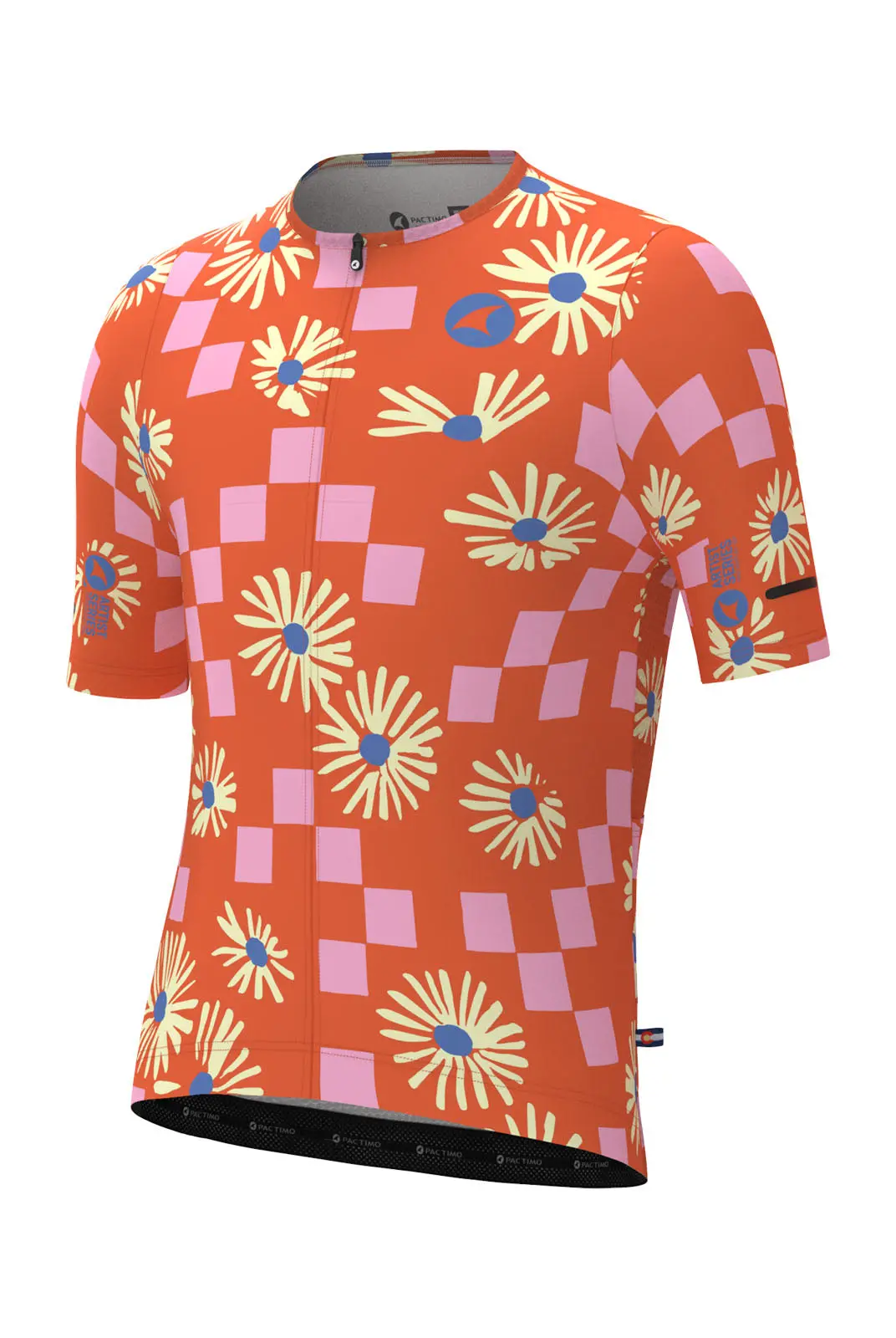 Men's Aster Checks Summit Jersey X Tracy Schifeling 1