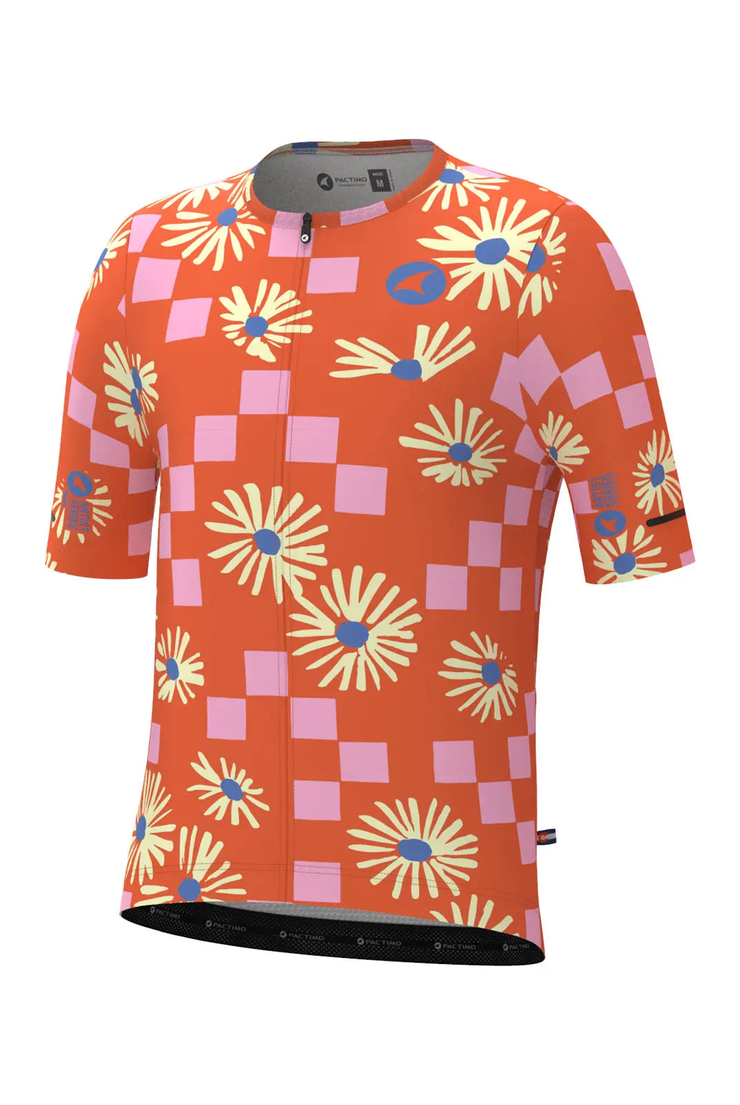 Men's Aster Checks Summit Aero Jersey X Tracy Schifeling 1