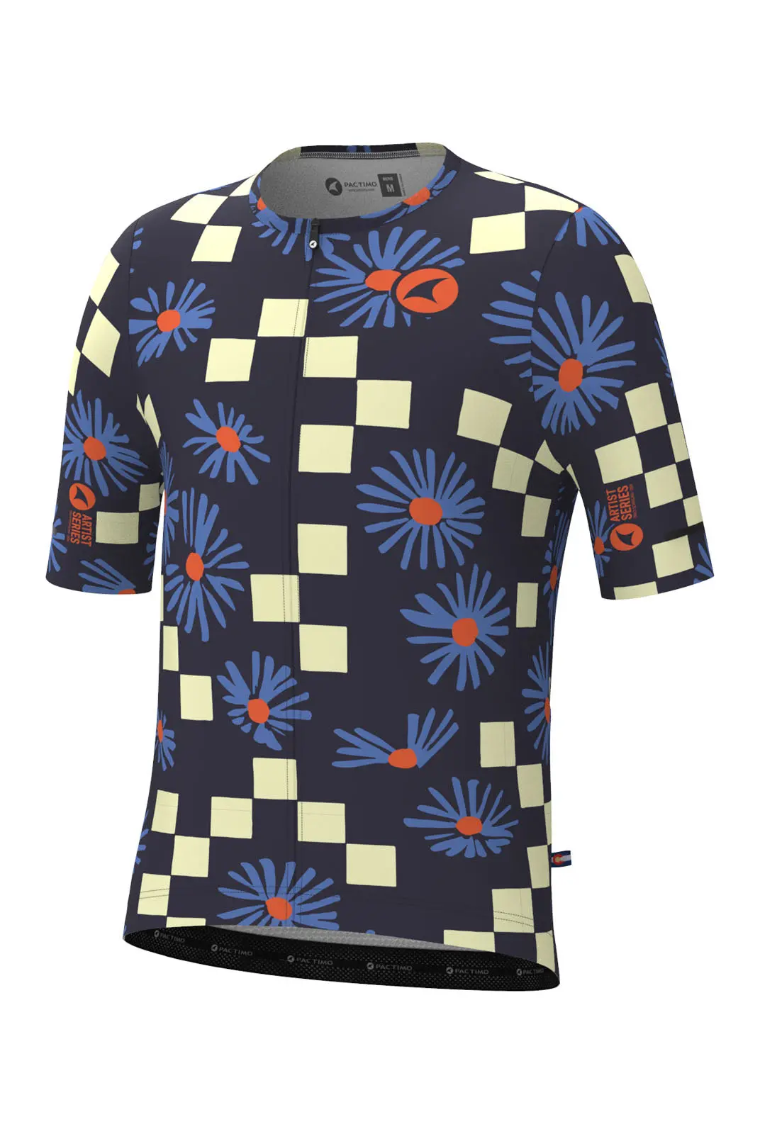 Men's Aster Checks Summit Aero Jersey X Tracy Schifeling 1