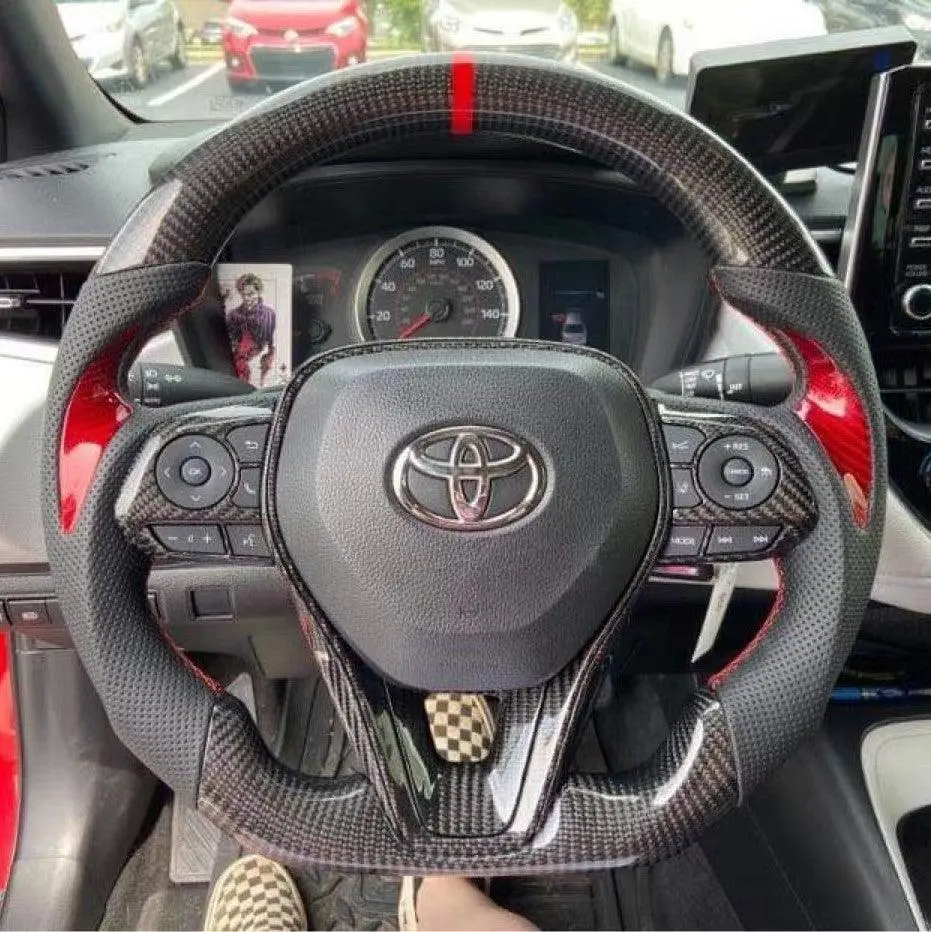 Ttd Craft Toyota 2019-2026 Corolla Hatchback Rav4 Carbon Fiber Steering Wheel 1