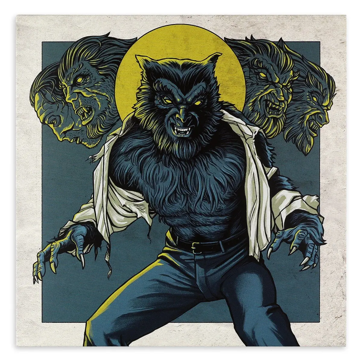 The Monster Squad 7-Inch Single (Wolfman) 1