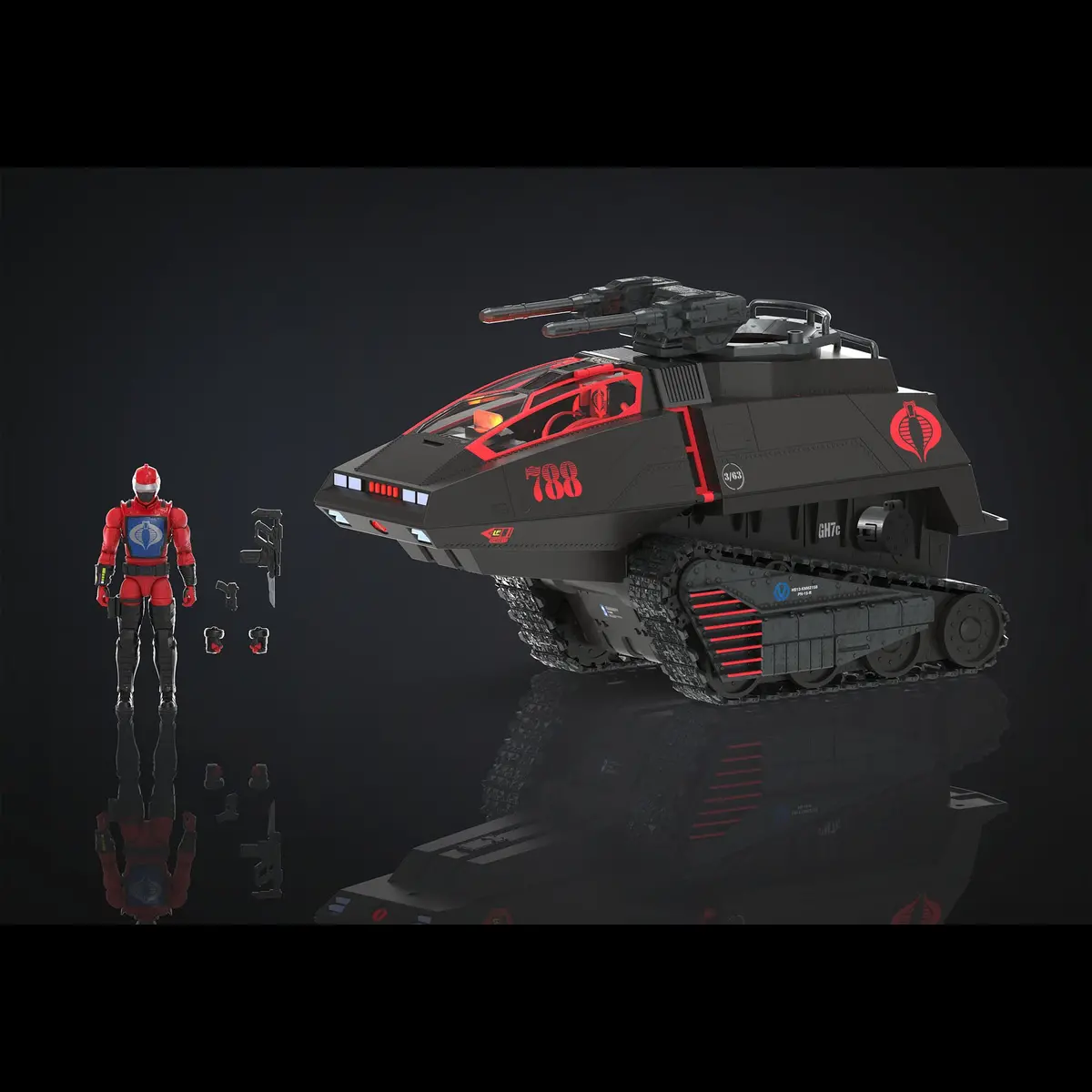 G.I. Joe Classified Series Cobra H.I.S.S. 1