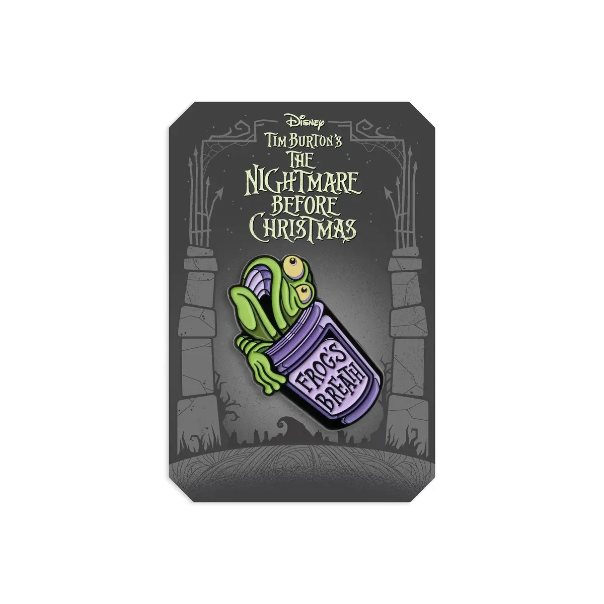 The Nightmare Before Christmas – Frog's Breath Enamel Pin 1