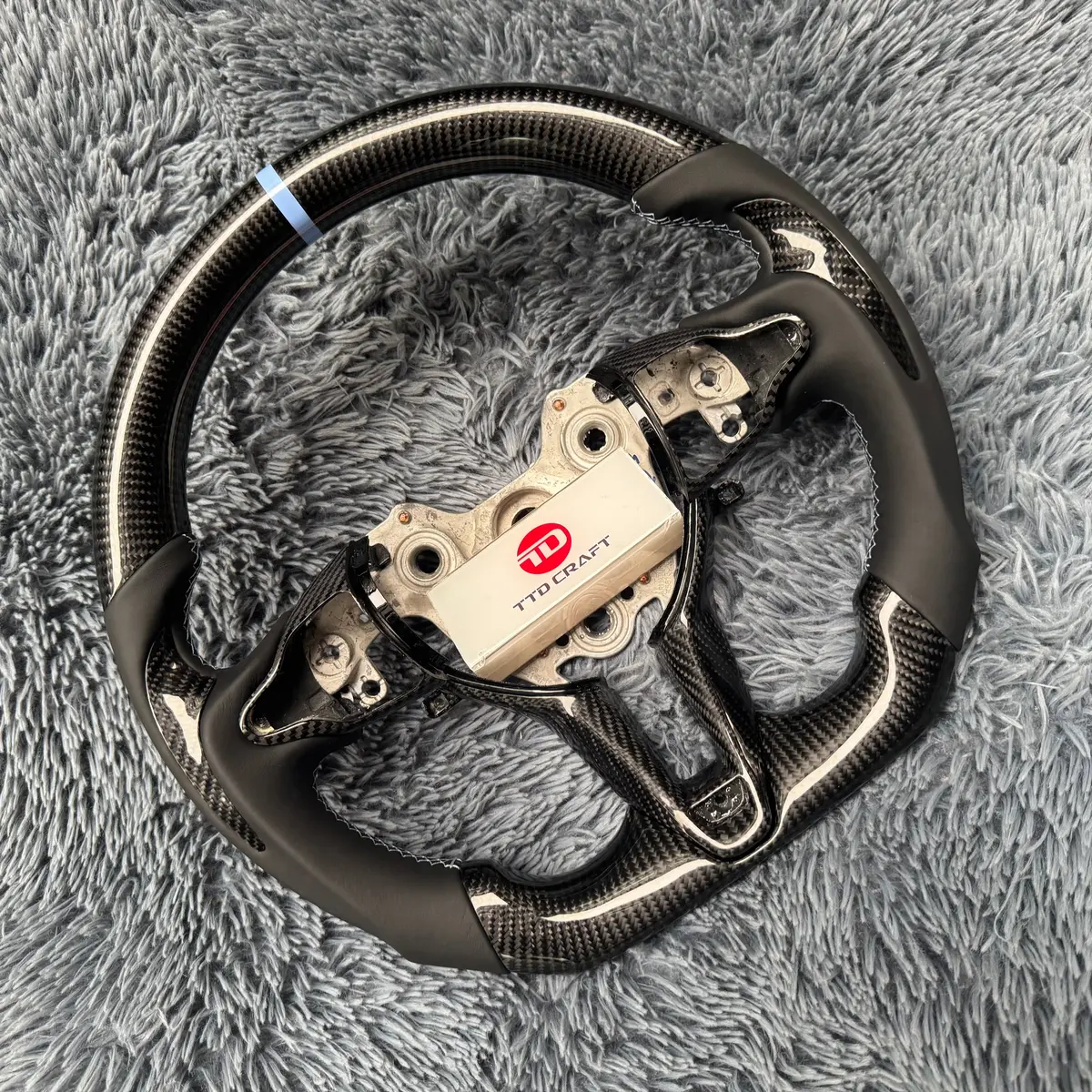 Carbon Fiber Steering Wheel For Hyundai 2020-2025 Elantra N / I30n 2