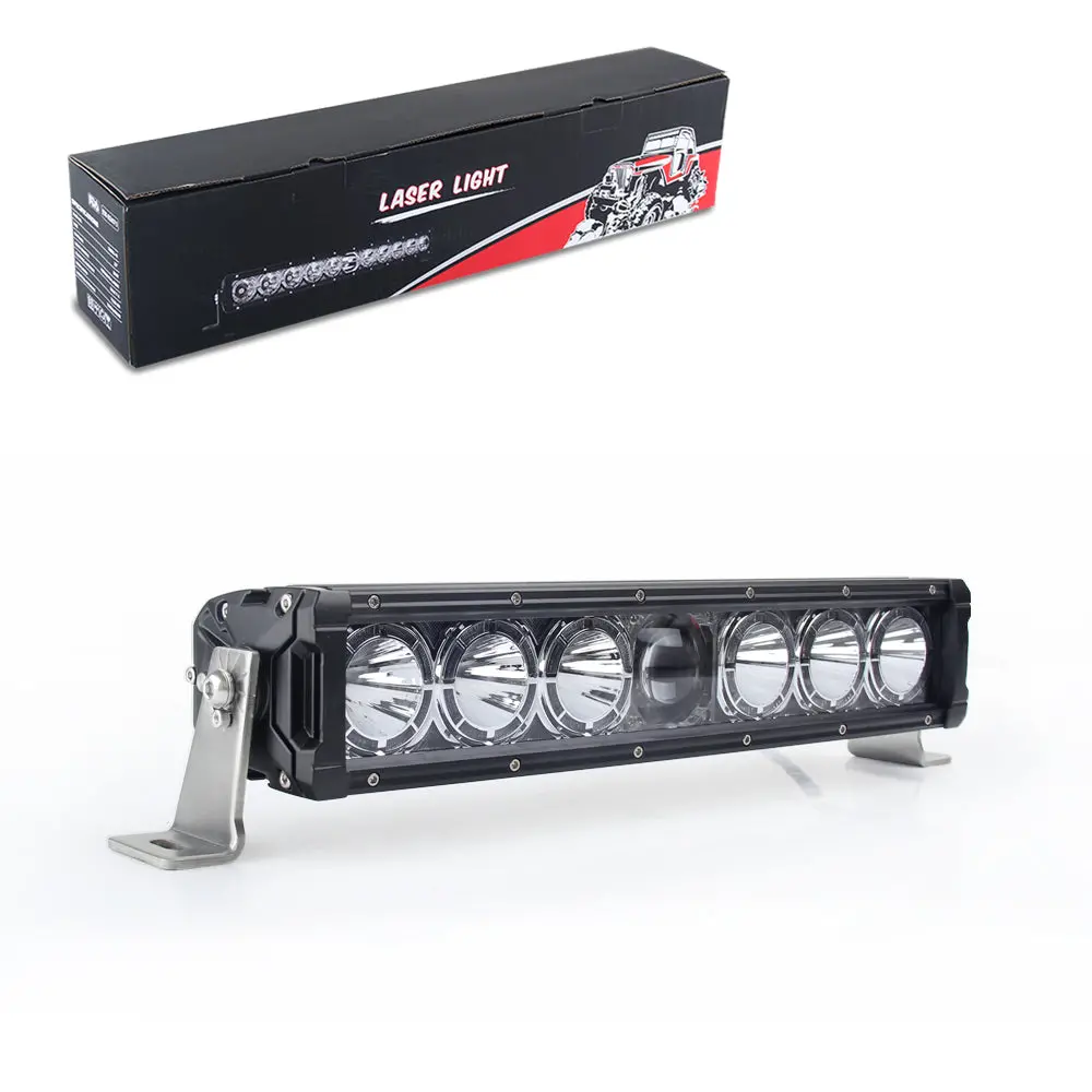 Co Light 14Inch Single Row Laser Light Bar With White Halo 1