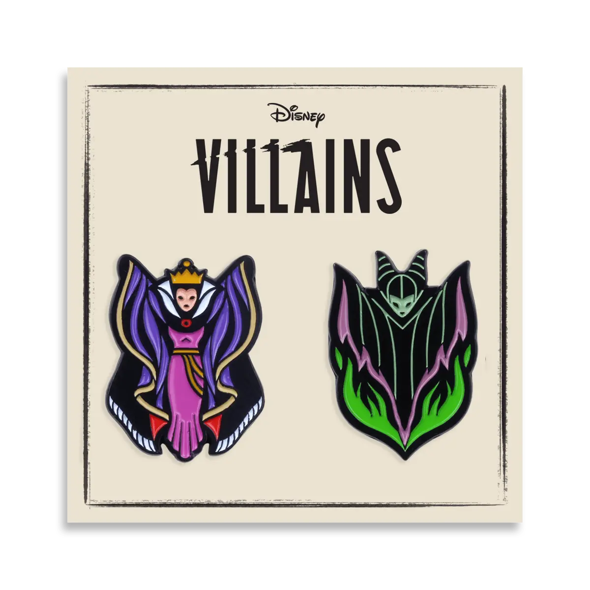 Snow White – Villainess 2-Pin Set 1