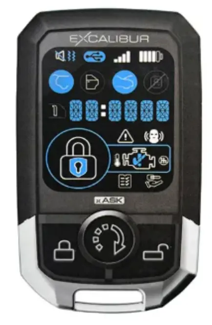 Omega Excalibur 1514 2-Way Replacement Remote For Al-1880-3D 1