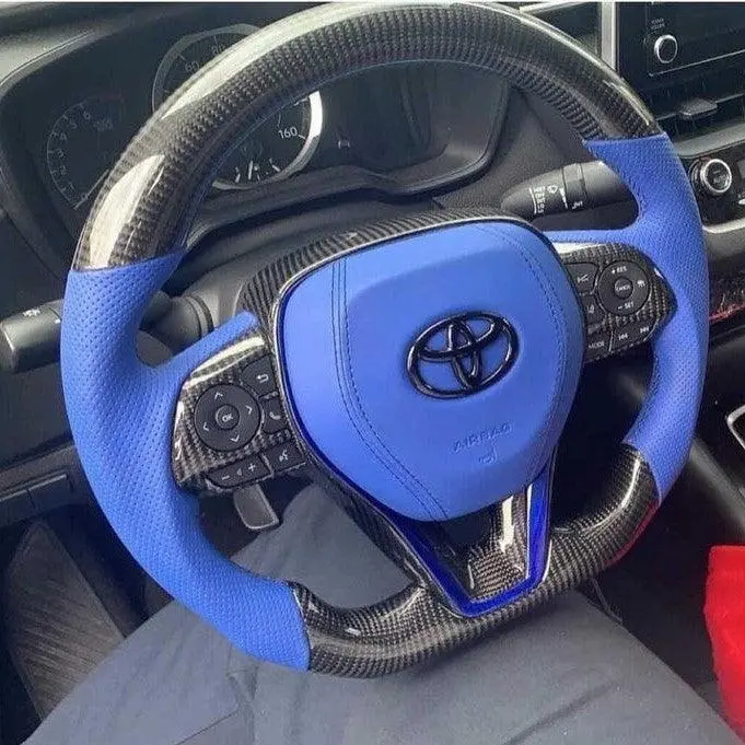 Ttd Craft Toyota 2019-2026 Corolla Hatchback Rav4 Carbon Fiber Steering Wheel 1