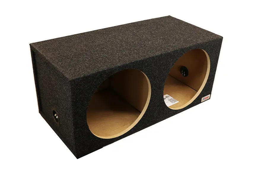 Atrend 15Dq 15" Dual Sealed Carpeted Subwoofer Box 1