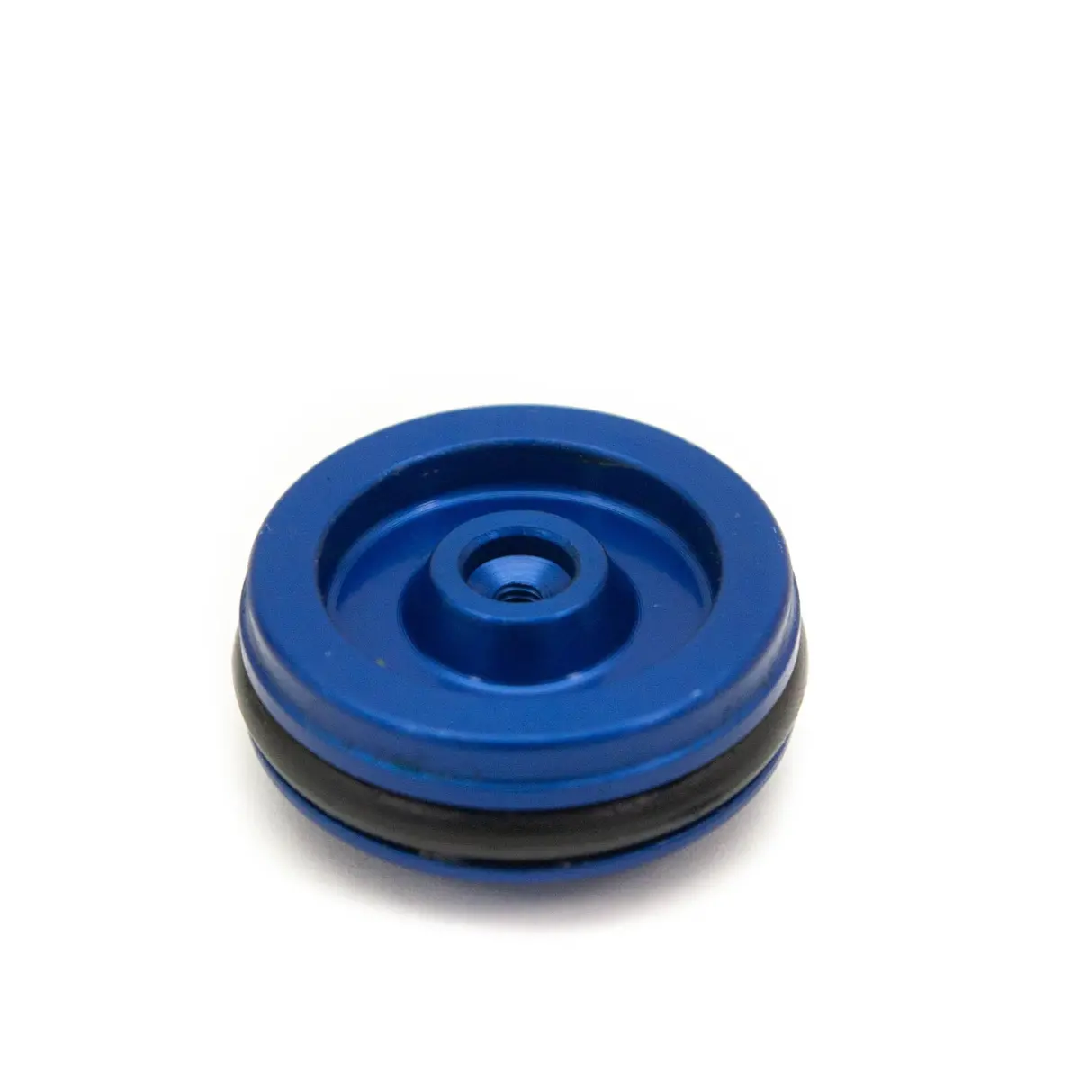 Walker Evans - Reservoir End Cap, 1.75", Ano Blue, Needle Fill 1