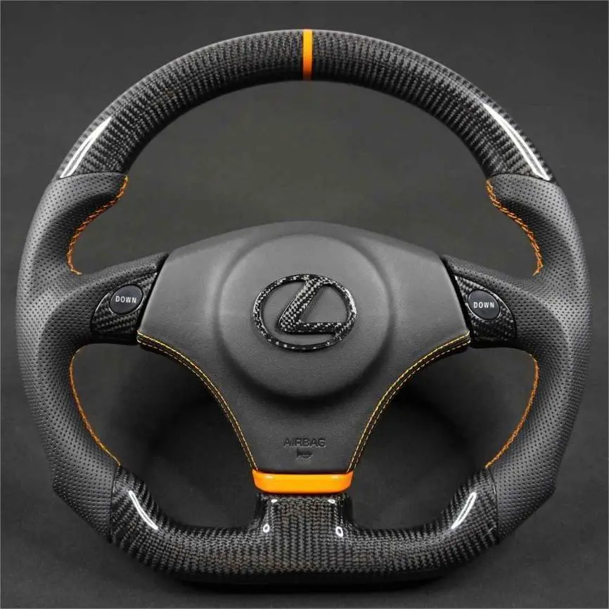 Ttd Craft  Lexus 2001-2005 Is300 Carbon Fiber Steering Wheel 1