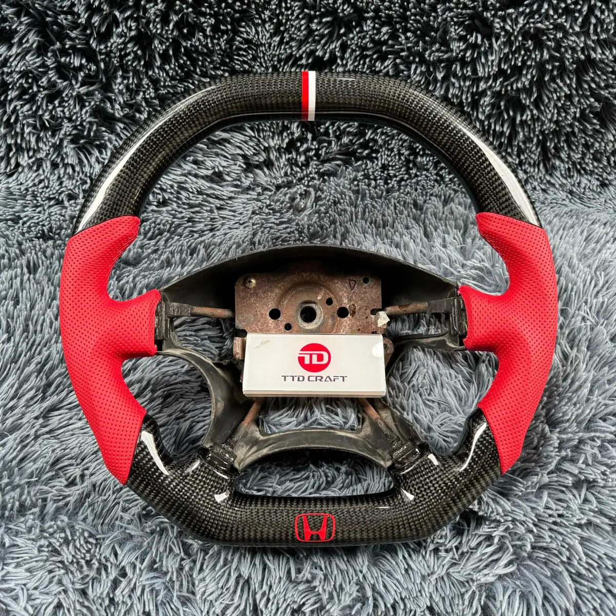 Carbon Fiber Steering Wheel For 1997-2001 Honda Cr-V | Ttd Craft 2