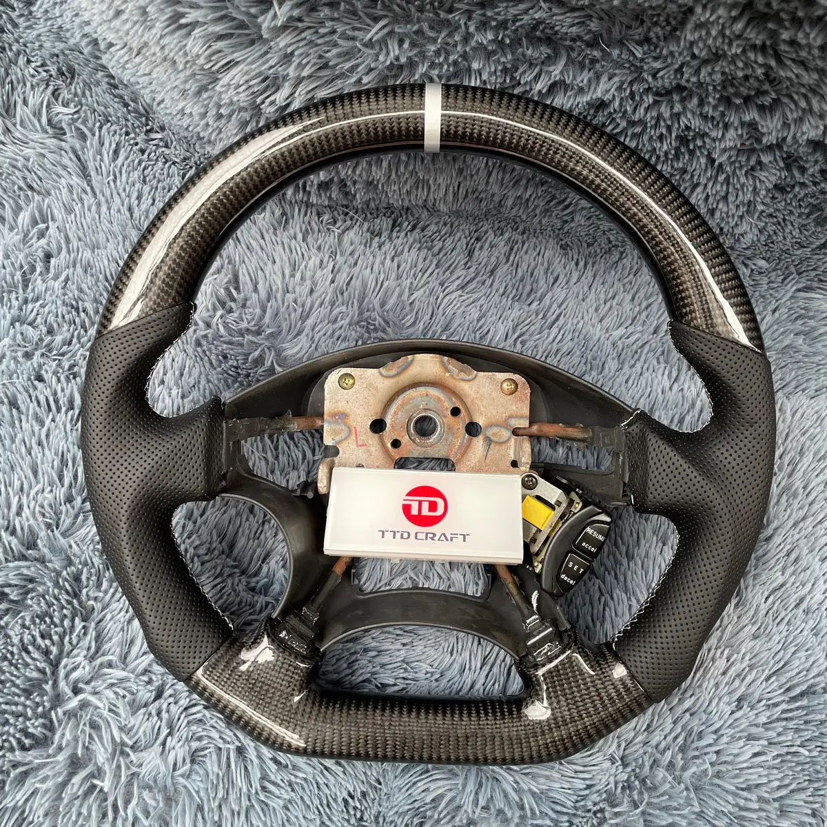 Sport Carbon Fiber Steering Wheel For Honda Cr-V 1997-2001 | Ttd Craft 1