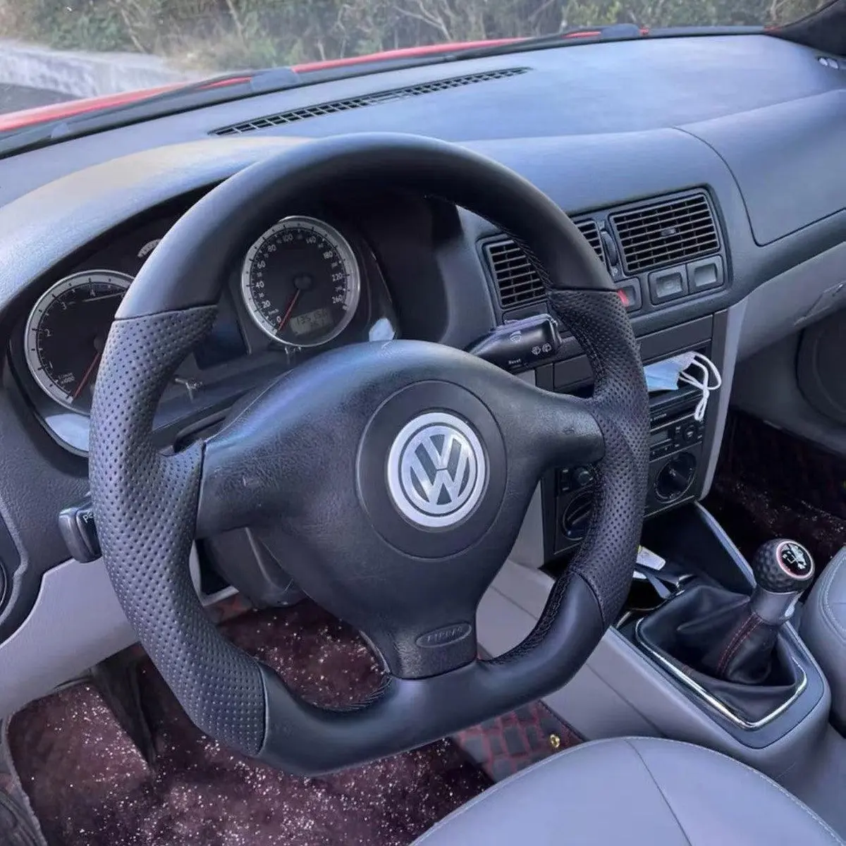 Carbon Fiber Steering Wheel For Vw 1999-2005 Mk4 Jetta | Ttd Craft 1