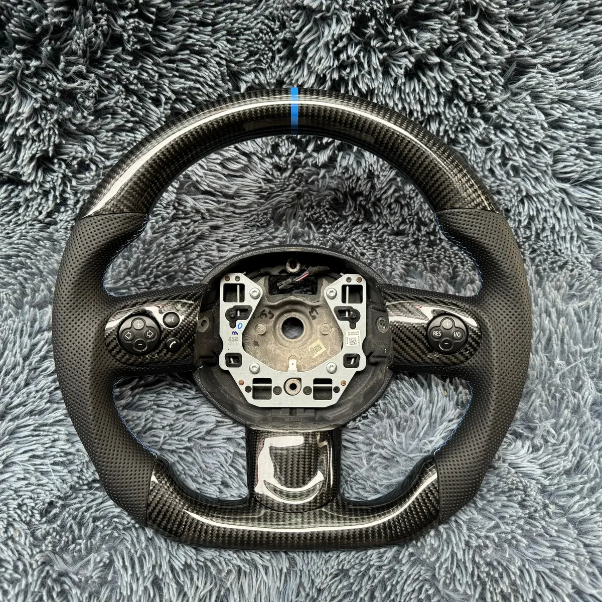 Ttd Craft Mini 2007-2014 Cooper S Custom Carbon Fiber Steering Wheel 1
