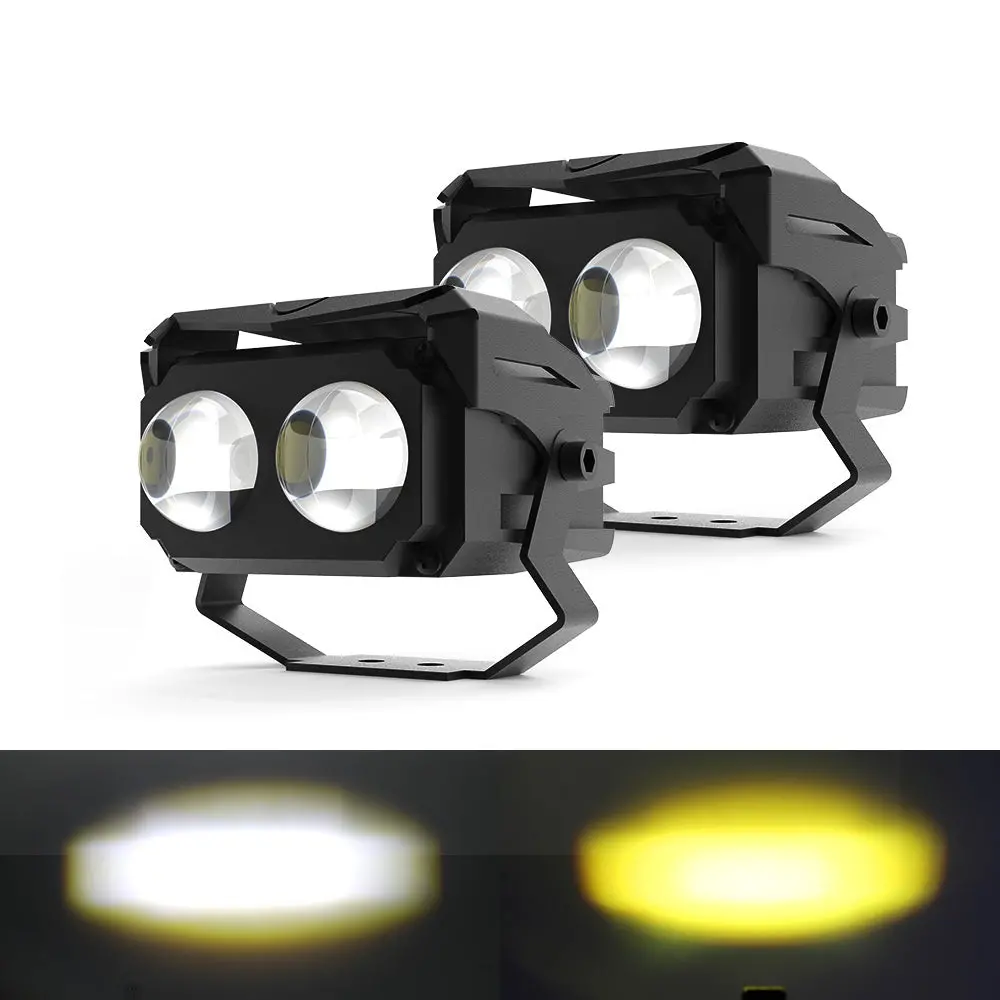 3 Inch Bulge C Series Mini Auxiliary Headlights/Fog Lights (Set/2Pcs) 1