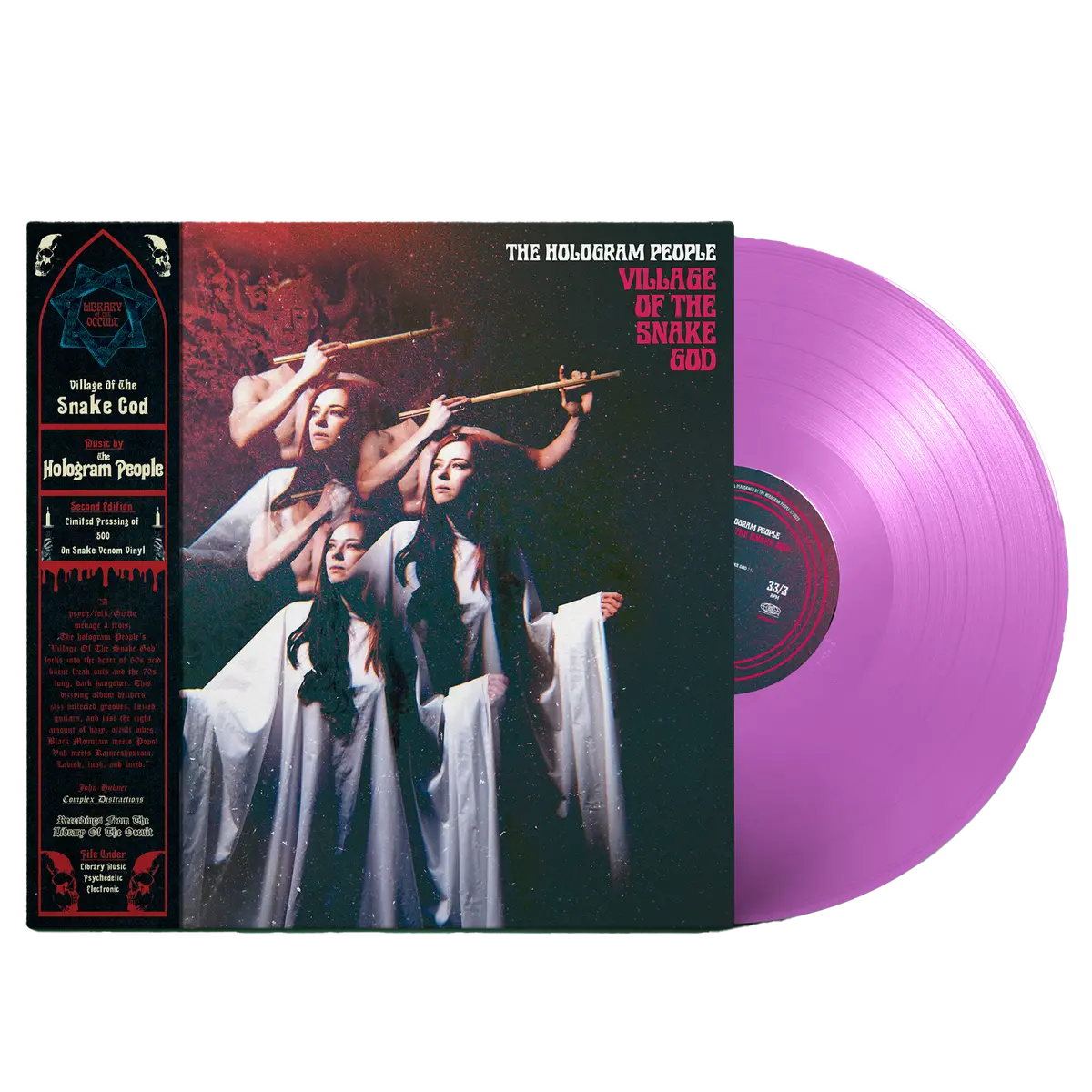 Village Of The Snake God Lp By Hologram People 1