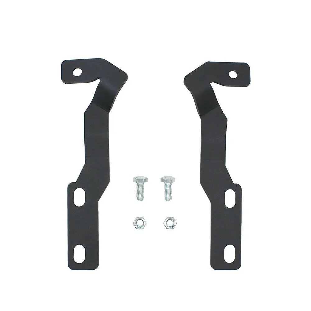 2005-2015 Toyota Tacoma Hood Ditch Light Mounting Brackets 1