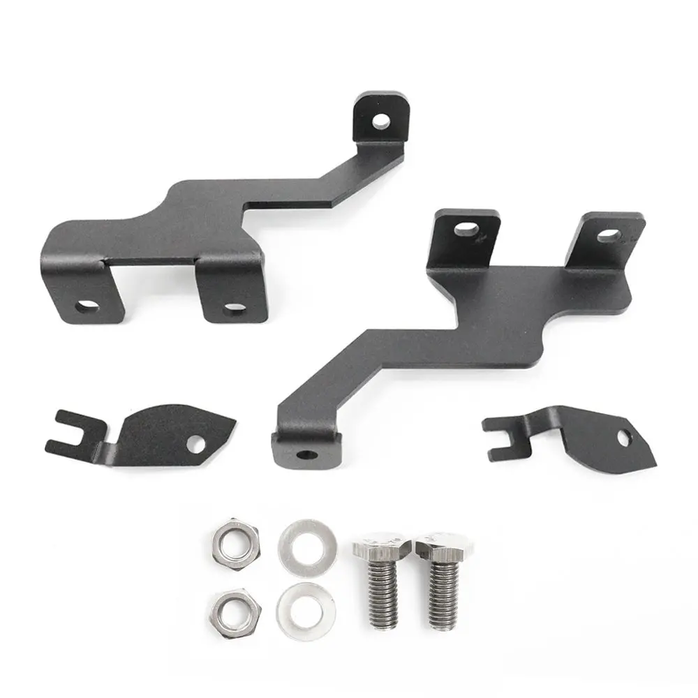 2010-2014 Svt Raptor & 2004-2014 Ford F-150 Hood Led Mounting Brackets 1