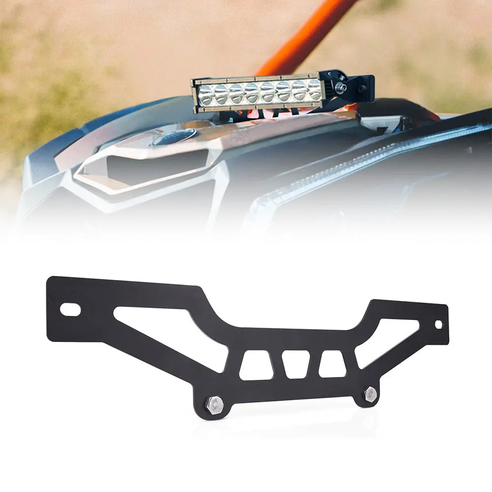 Utv Front Light Bar Bracket Mount For 2017+ Cam Am Maverick X3 1