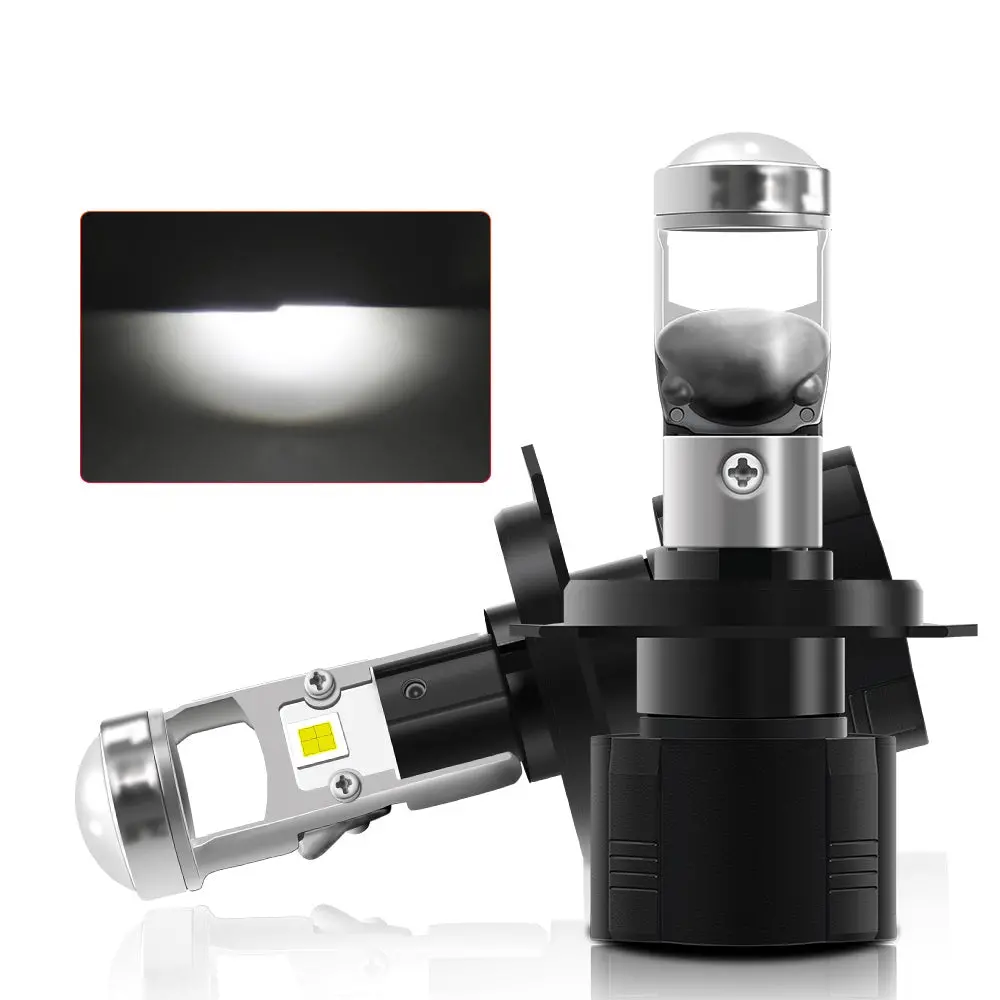 Y9 Mini Projector 6000K Led Headlight Bulbs-Lhd Light Bulb (Set/2Pcs) 1