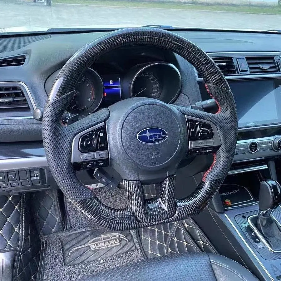 Ttd Craft Subaru 2015-2017 Legacy Carbon Fiber Steering Wheel 1