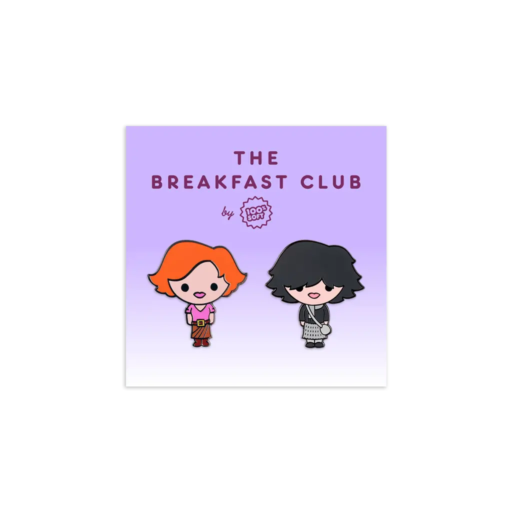 The Breakfast Club – Allison + Claire Pin Set 1
