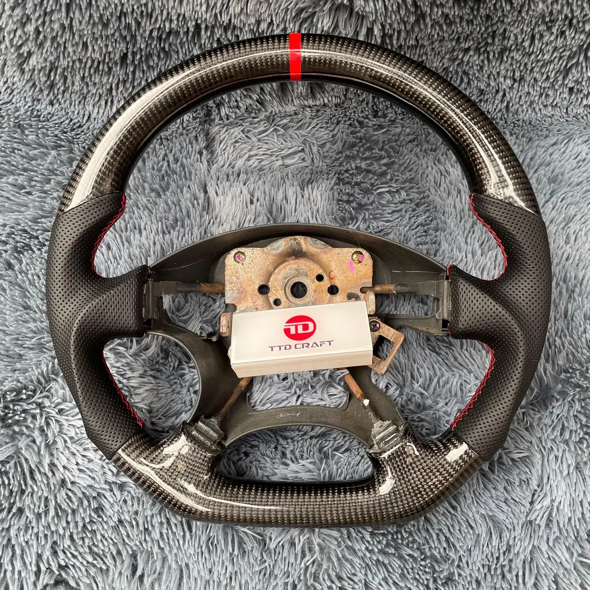 Carbon Fiber Steering Wheel For 1997-2001 Crv Ex | Ttd Craft 1