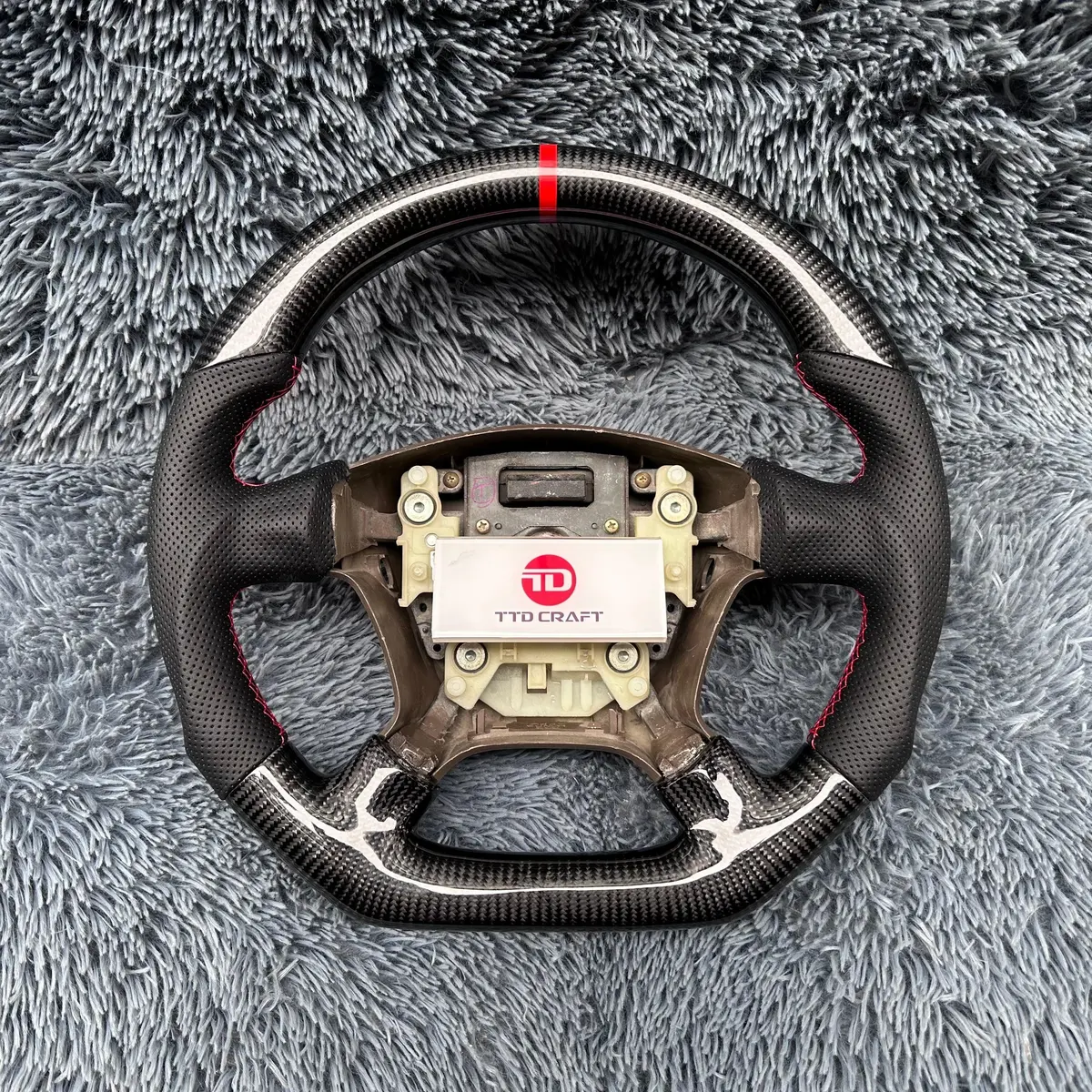 2002-2006 Honda Cr-V Carbon Fiber Steering Wheel | Ttd Craft 1