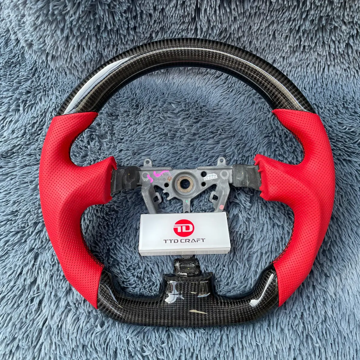 2004-2007 Subaru Carbon Fiber Steering Wheel For Wrx Sti Forester Legacy |Ttd Craft 1