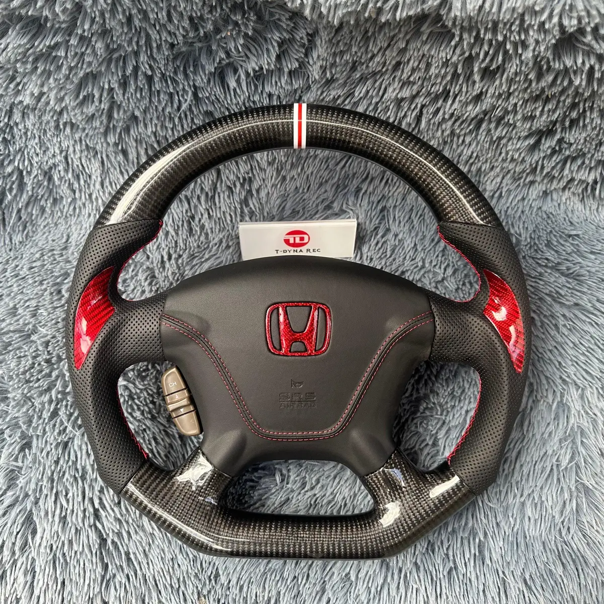 Custom Carbon Fiber Steering Wheel For 02-06 Honda Crv | Ttd Craft 1