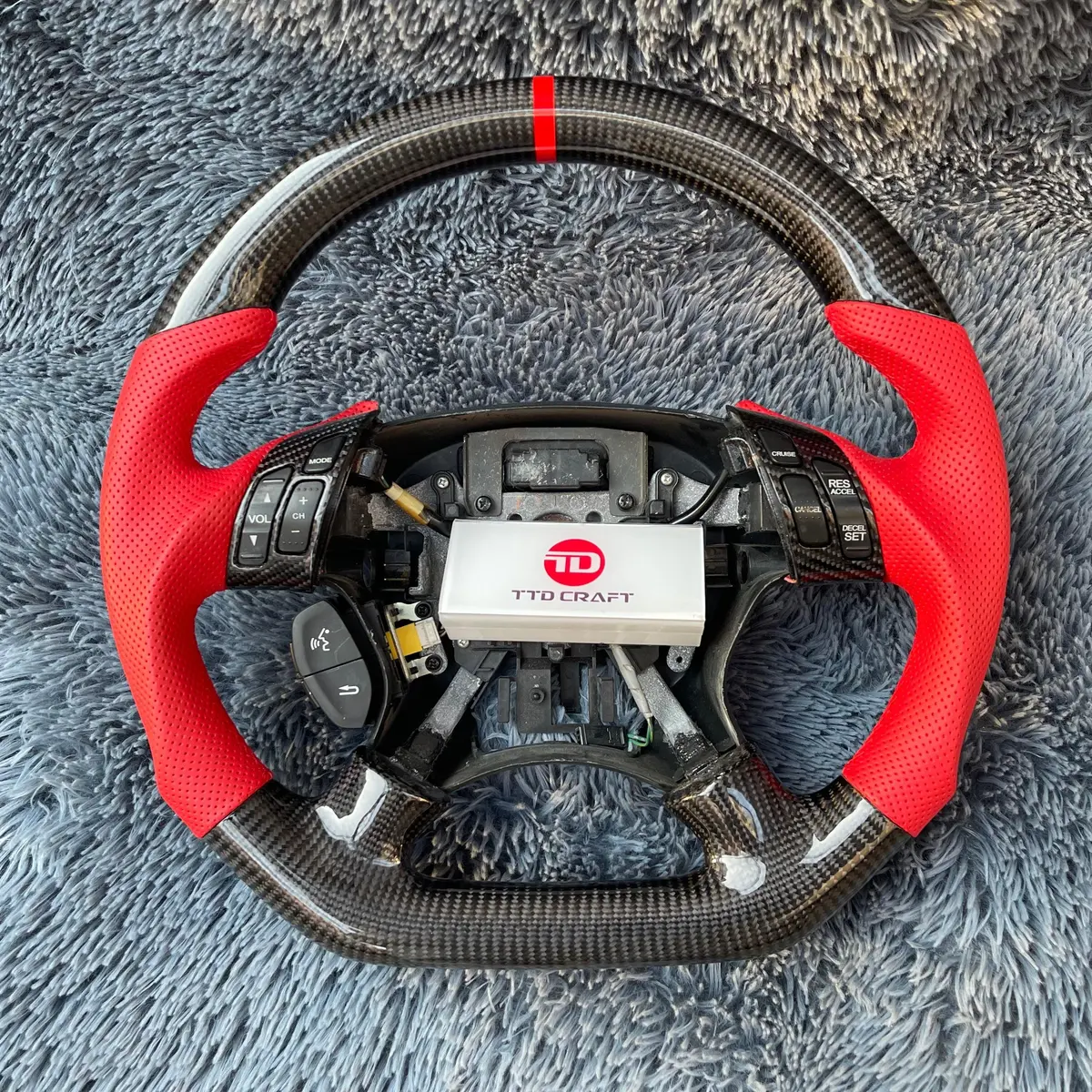Honda 2005-2010 Odyssey Ex Carbon Fiber Steering Wheel | Ttd Craft 1