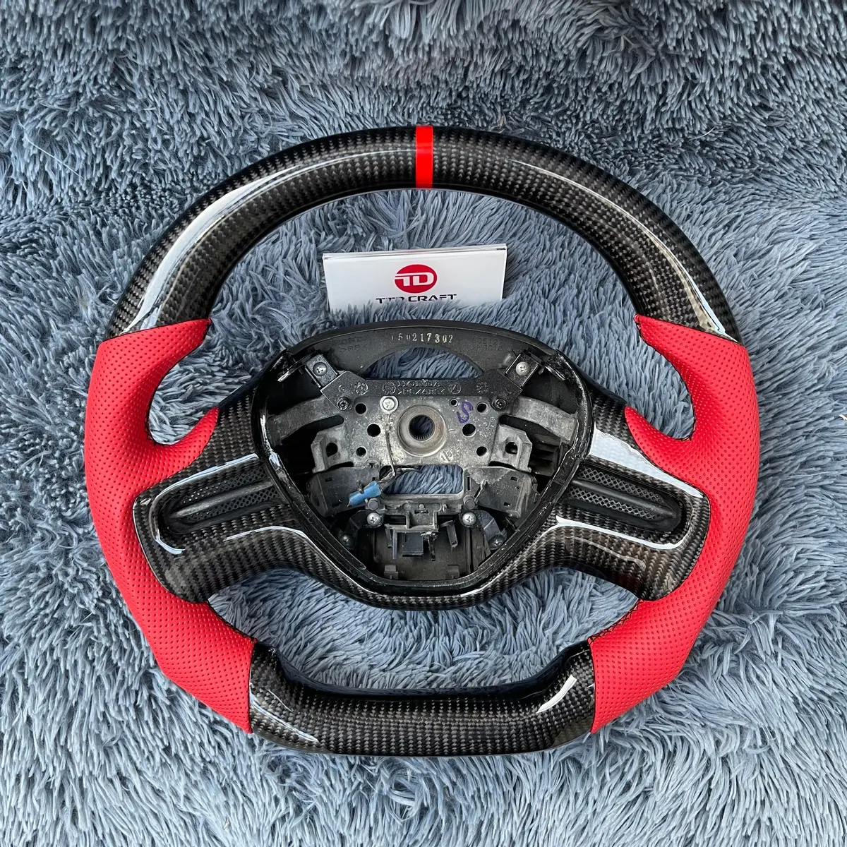 Custom Carbon Fiber Steering Wheel For Honda 2006-2011 Civic | Ttd Craft 1