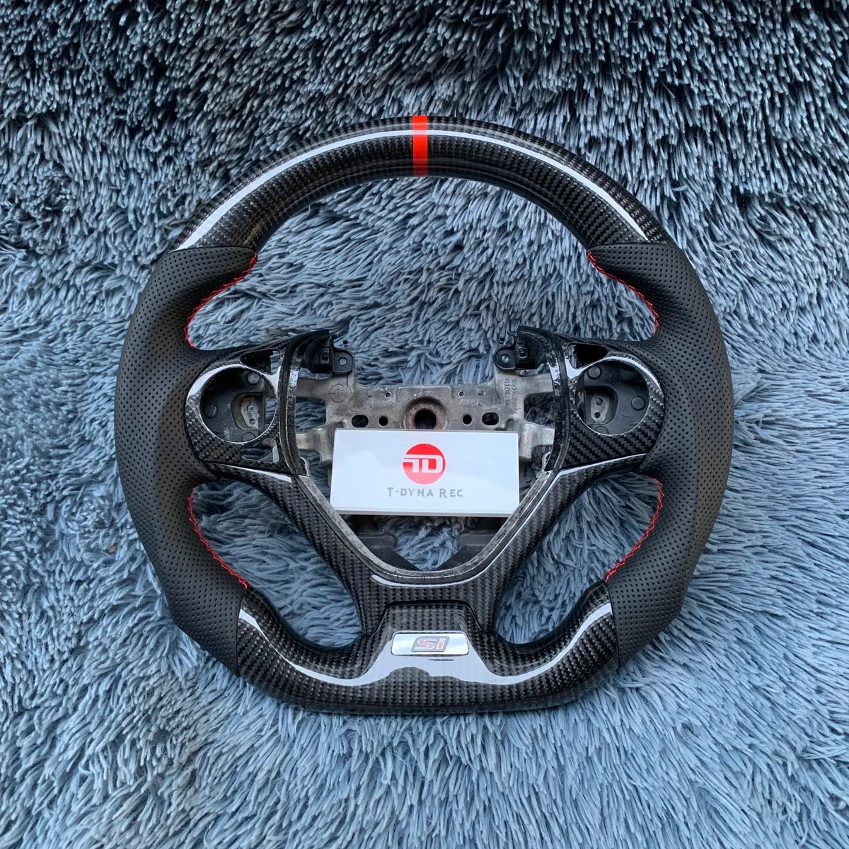 Civic 2012-2015 Carbon Fiber Steering Wheel Handcrafted | Ttd Craft 1