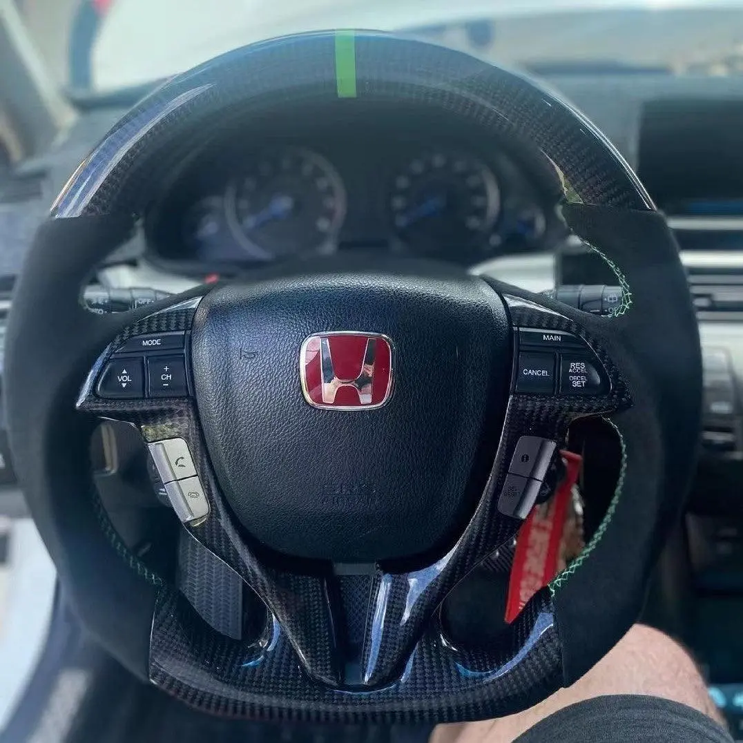Carbon Fiber Steering Wheel For Honda 2008-2012 Accord Coupe |Ttd Craft 1