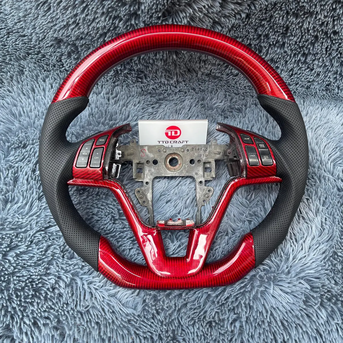 Carbon Fiber Steering Wheel For Honda 2007 2008 2009 2010 2011 Crv | Ttd Craft 1
