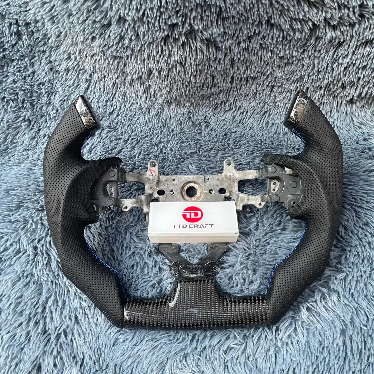 Civic 2012-2015 Carbon Fiber Steering Wheel Handmade Custom | Ttd Craft 1