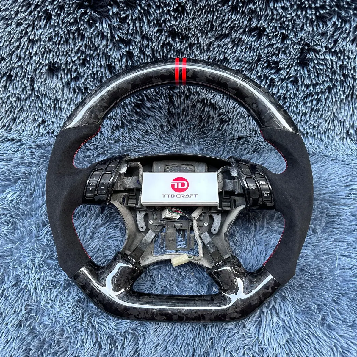 Honda 2005-2010 Odyssey Carbon Fiber Steering Wheel | Ttd Craft 1