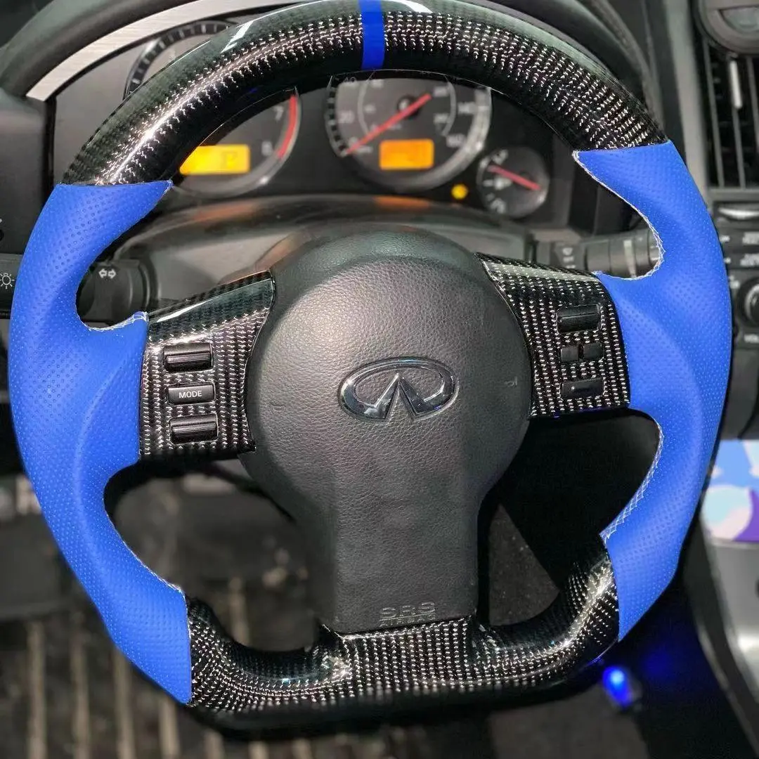 Nissan 2003-2010 350Z / Z33 Carbon Fiber  Steering Wheel | Ttd Craft 3